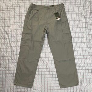 5.11 Tactical Men's Relaxed Fit Ripstop Cargo Pants Khaki 38x31 New